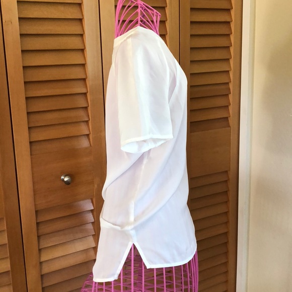 Trouve Short sleeve soft silky shirt - Picture 3 of 6